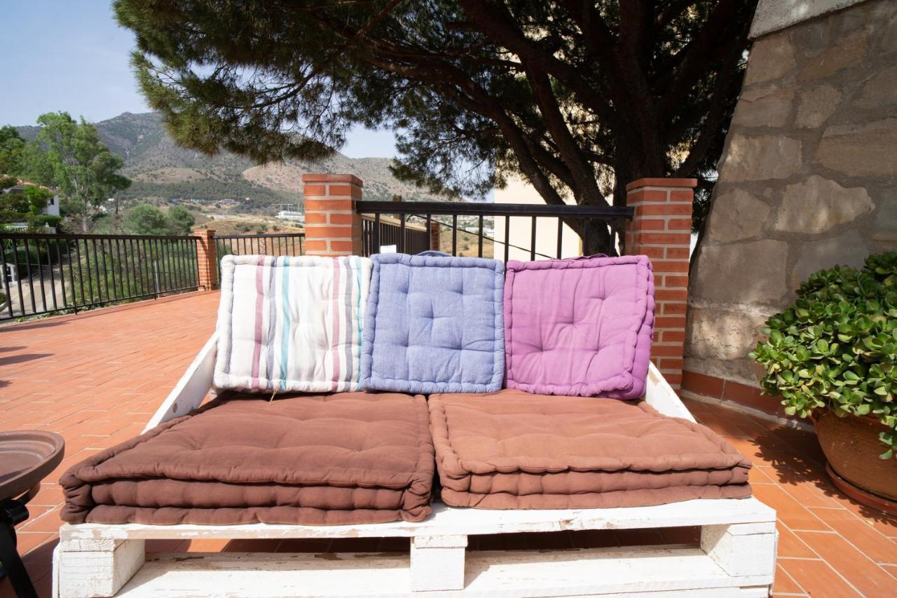 Casa Ancladero Big Rooftop Terrace, 2 Bedroom Guesthouse W Garden And View Fuengirola Dış mekan fotoğraf