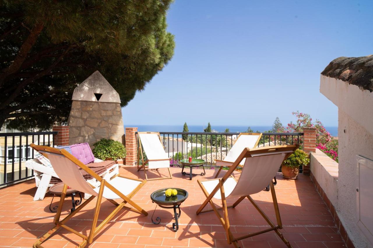 Casa Ancladero Big Rooftop Terrace, 2 Bedroom Guesthouse W Garden And View Fuengirola Dış mekan fotoğraf