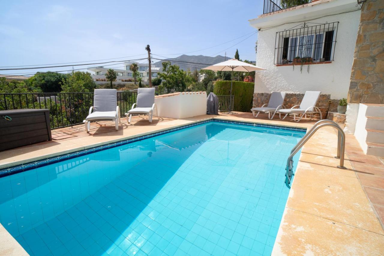 Casa Ancladero Big Rooftop Terrace, 2 Bedroom Guesthouse W Garden And View Fuengirola Dış mekan fotoğraf